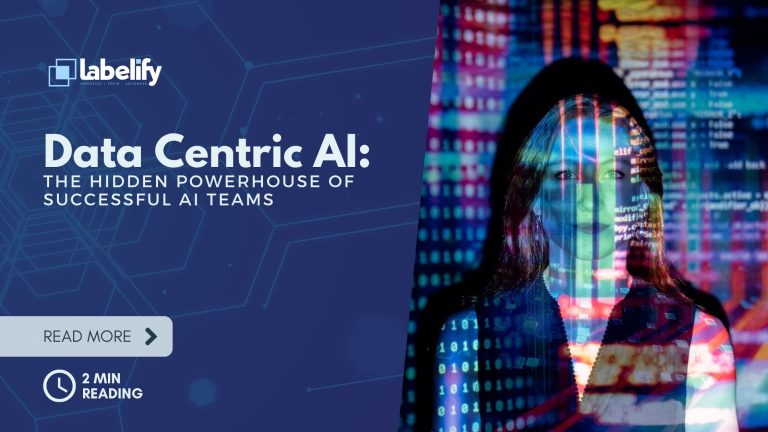 Data centric AI